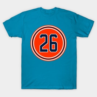 A Name Alan Quine on the Edmonton Oilers T-Shirt